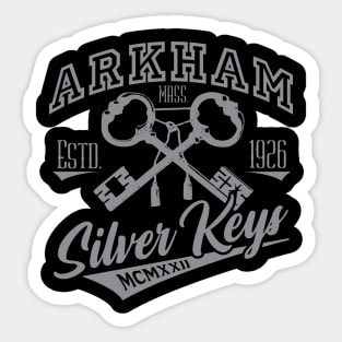 Arkham Silver Keys Sticker